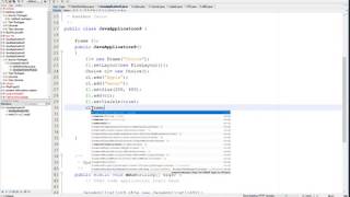 Remove Item From Choice or ComboBox in AWT Example