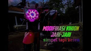 Story wa vijar!! Modifikasi vixion jari-jari simple tapi keren