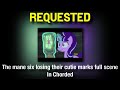 (RQ) The mane six losing their cutie marks full scene In Chorded