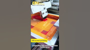 DM 400 Semi automatic Screen Printing Machine Round Bottle 1