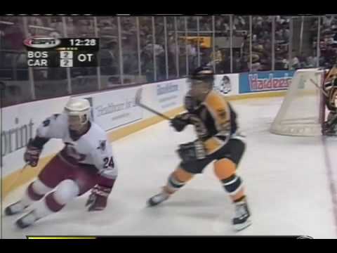 1999 Bruins-Canes playoff series, games 1-3