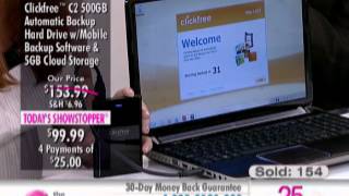 Clickfree 500GB C2 Bundle with Mobile Backup Software and 5GB Cloud Storage at The Shopping Chann... screenshot 3