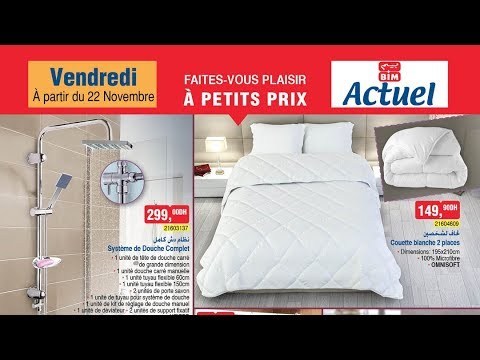 Catalogue Bim Maroc Divers Produits du vendredi 22 Novembre 2019