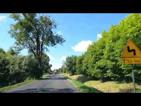 Driving LIDZBARK to BRODNICA - 🇵🇱 Poland 🇵🇱