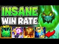 Zac top is literally cheating in season 14 highest win rate