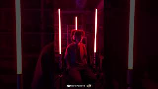 @NanliteGlobal + @DJI #strangerthings #djiosmopocket3 #lightingsetup #videolighting #videographer