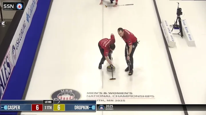Watch This INSANE Curling Shot Win The National Championship!