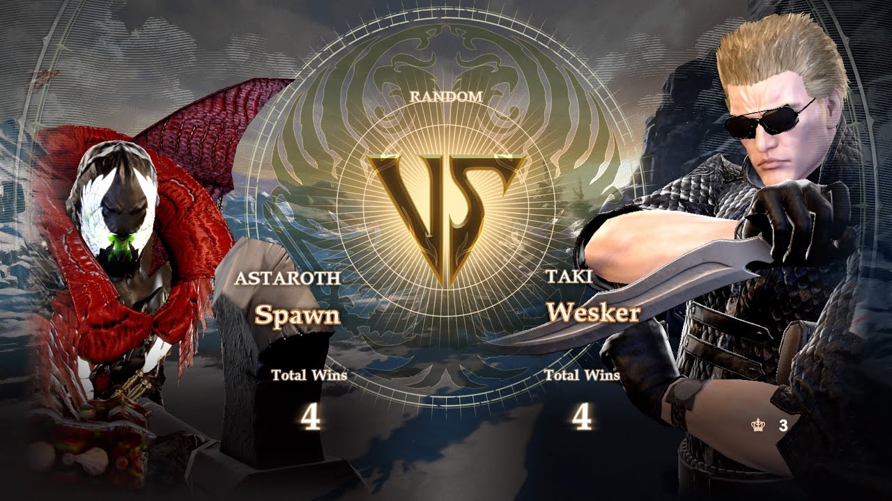 Soul Calibur 6 | Spawn (Spawn) VS Wesker (Resident Evil) - YouTube