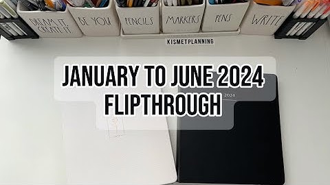 JANUARY TO JUNE 2024 FLIPTHROUGH