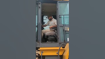 Driving this Amazing Fast Wheel Loader Today 🔥 #shorts #loader #driving #wheels #video