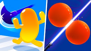 Join Blob Clash 3D vs Laser Bubbles  - Max Level Gameplay (Part 1) screenshot 4