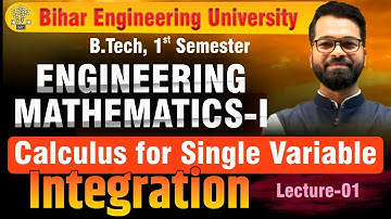 Engineering Mathematics-I | Integration Calculus | B.tech 1st Sem | BEU #beu #btech #semester