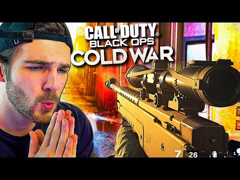 I'm playing BLACK OPS COLD WAR and the SNIPER is too good