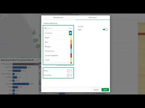 Qlik Sense in 60 - Master Items - Styling and Formatting
