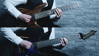 Archspire - Bleed the Future - Guitar Cover (Both Parts!)