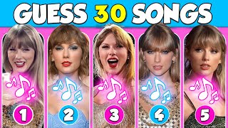 🎤✨ Can You Guess All 30 Taylor Swift Songs? | Ultimate Swiftie Quiz 🎶💖