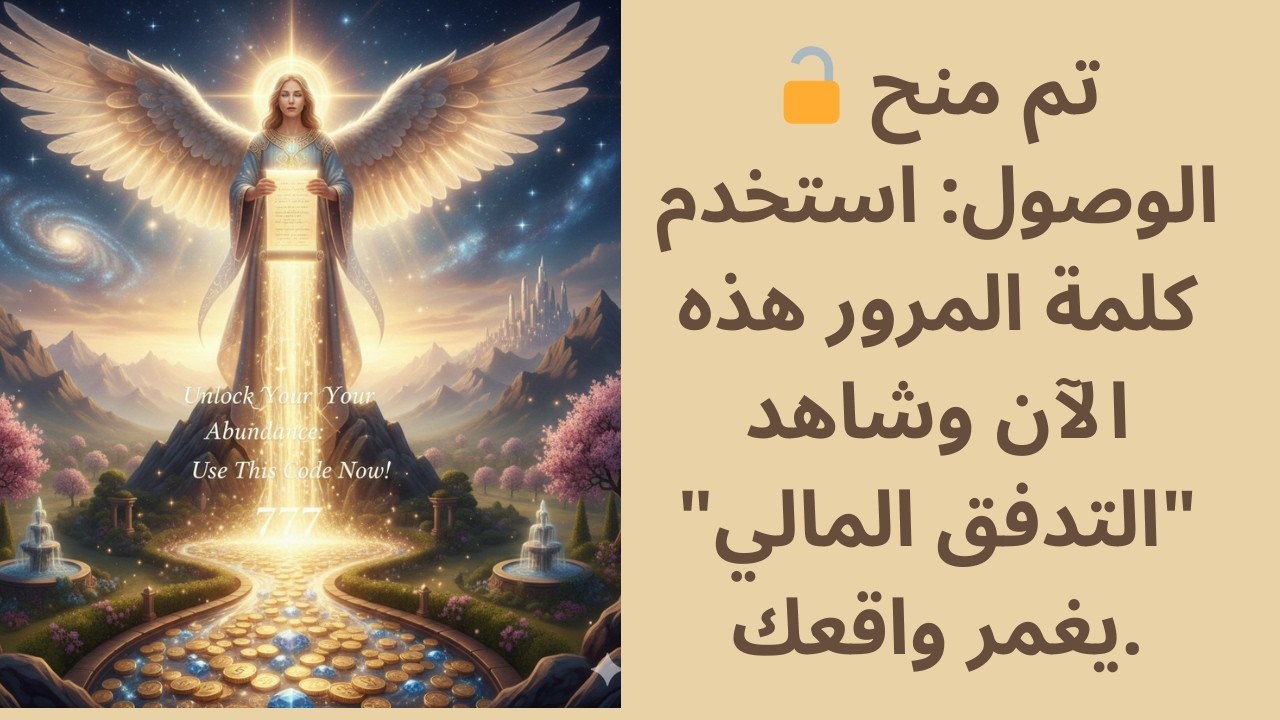 🔓 تم منح الوصول: استخدم كلمة المرور هذه الآن وشاهد 