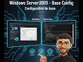 Configuration de base Windows Server 2019