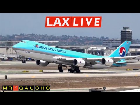 馃敶 LAX LIVE | LOS ANGELES AIRPORT PLANE SPOTTING | AIRPORT LIVE | July 15th 2025