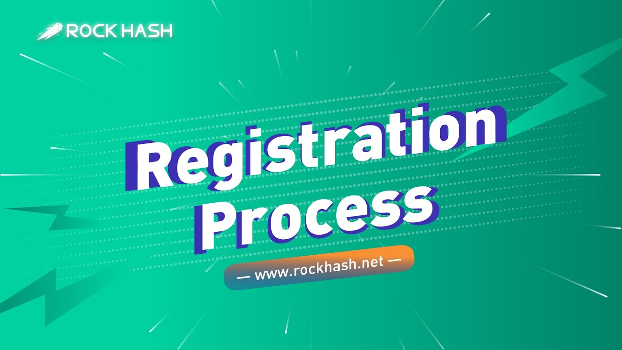 Rock Hash Registration Process - YouTube