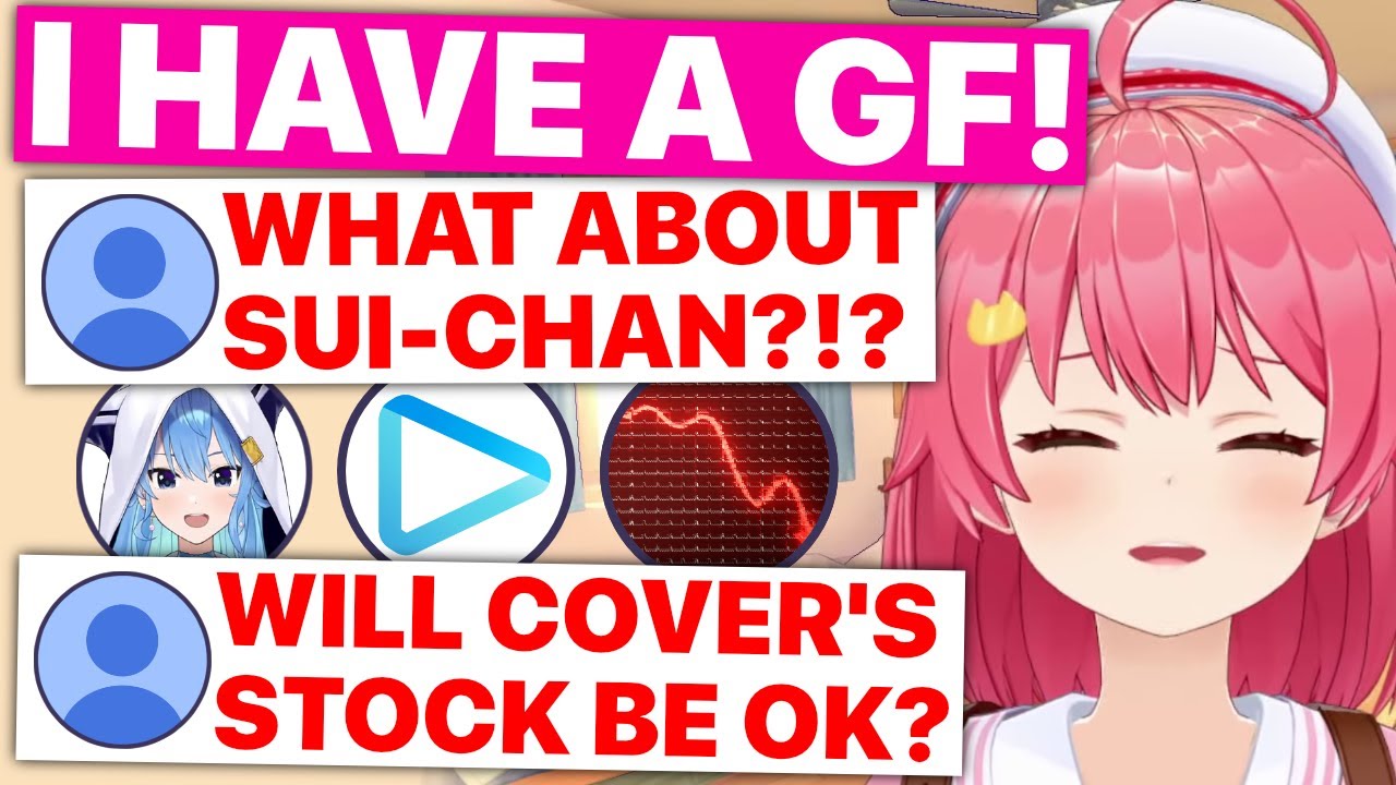 Chat Reacts Hilariously When Miko Claims To Have A GF (Sakura Miko / Hololive) [Eng Subs]