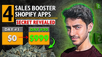 4 Best Shopify Apps to Boost Sales FAST (Secret Revealed!)