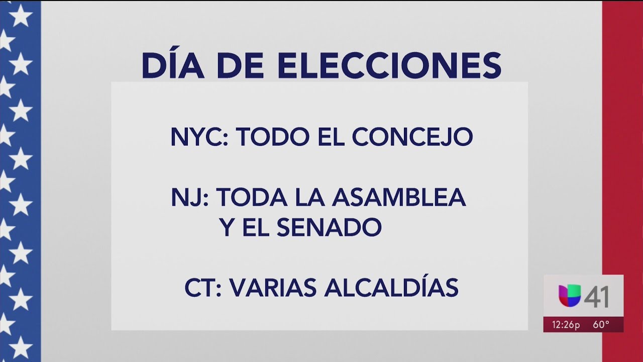 Qué se vota hoy en las elecciones locales de Nueva York, Nueva Jersey y ...
