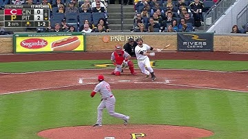 CIN@PIT: Mercer drives in Cervelli with a double
