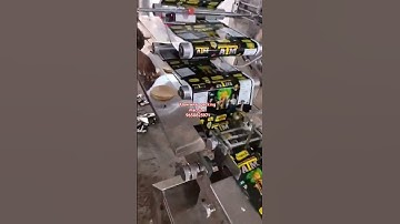 Horizontal Flow Wrap packing machine.  # Flow Wrap packing machine #packingmachine #papad