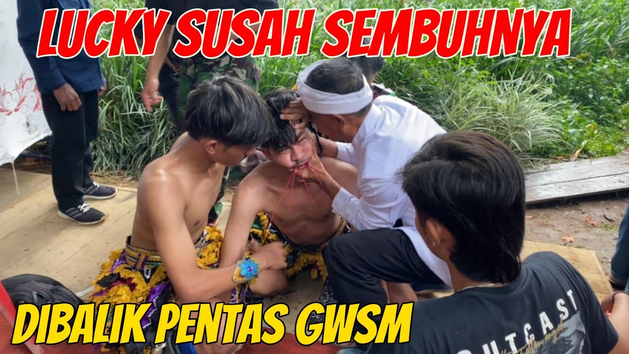 NAJIB PANIK LUCKY SUSAH SEMBUHNYA || DIBALIK PENTAS GWSM