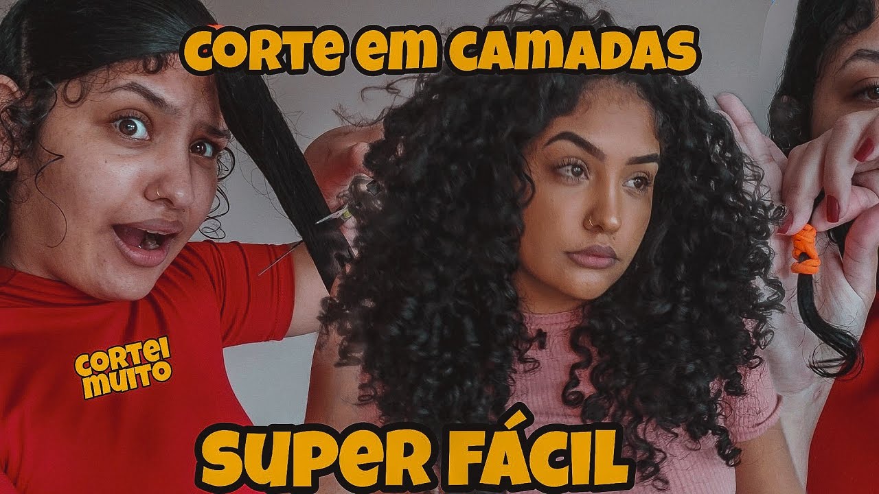 O MELHOR CORTE EM CAMADAS PARA CABELO CACHEADO ✂️