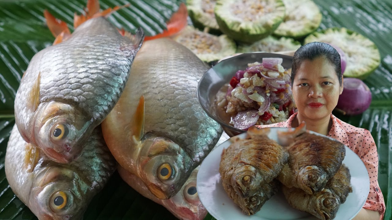 How Deep Fry Fish Deep fry fish with pickle red onion recipe - Simple cooking channel ...
