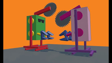 Intro to Tinkercad Sim Lab - Lesson 8: Simple Walking Robot