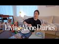 Living Alone Diaries | It&#39;s cold outside so spending the holiday at home solo eating and drinking!