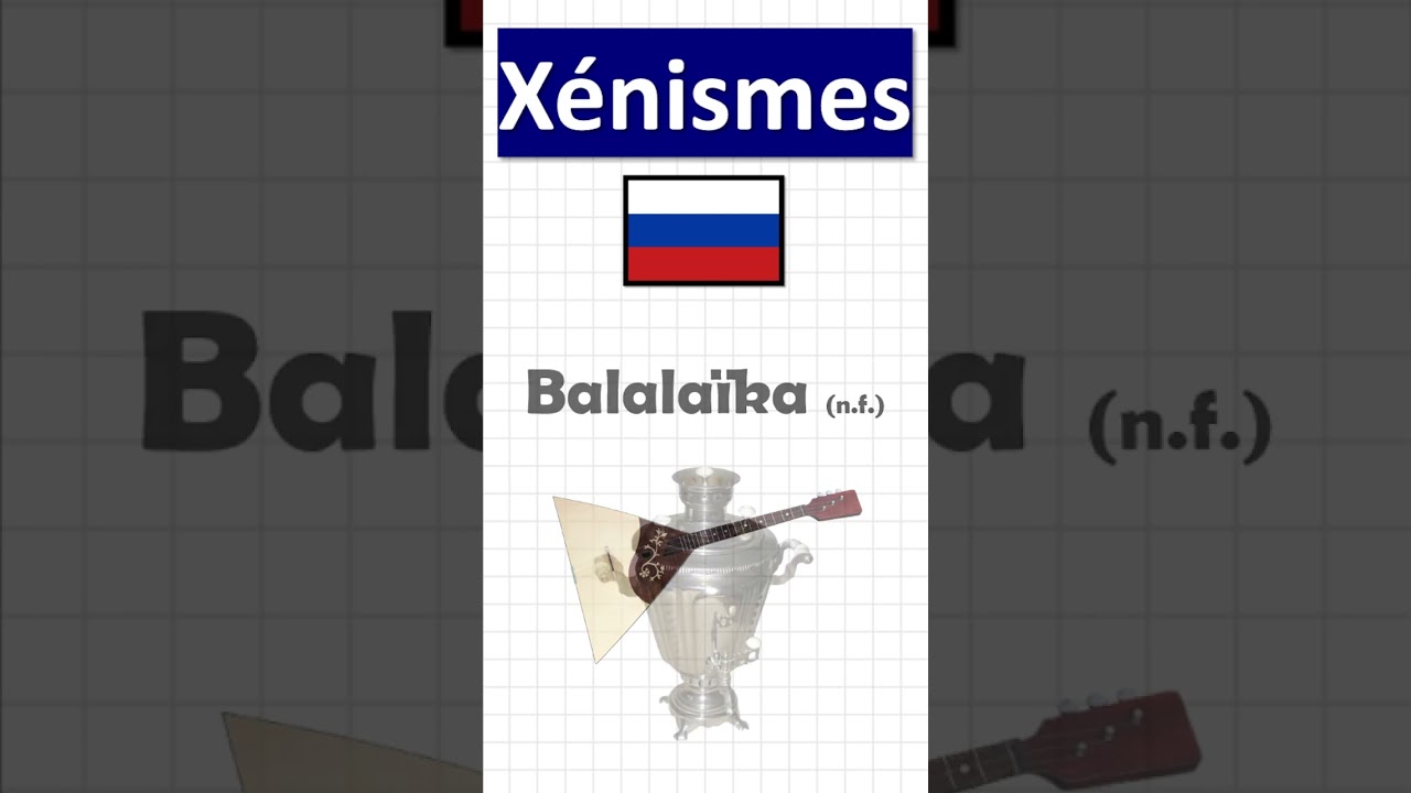 5 mots français d’origine russe 