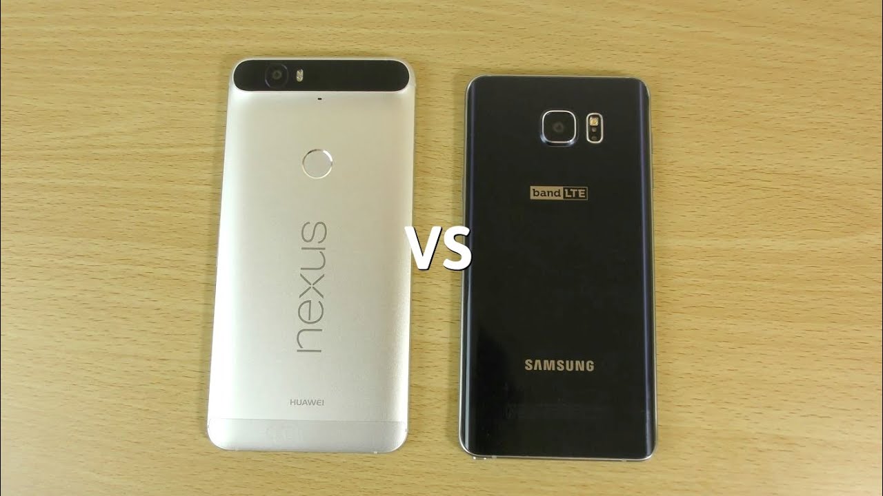 Nexus 6P VS Galaxy Note 5 - Speed Test