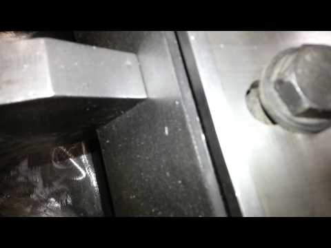 Setting blade gap on Cumberland plastic granulator