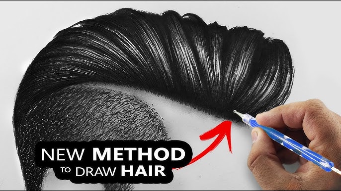 25+ Ideas Hair Tutorial Drawing Male For 2019 #drawing #ideas #tutorial  #hairtut… #how #to #draw #hair #male #hairs…