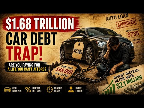 The $1.68 Trillion Car Debt Trap (How Car Payments Keep You Broke)