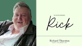 Rick Memorial Service Slideshow