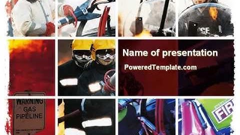 Emergency Situation PowerPoint Template by PoweredTemplate.com