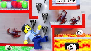 Вертикальный лабиринт для победителя $1,000,000 - Lego Городская полиция