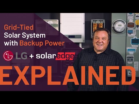 how does grid tied solar with battery backup work unbound solar