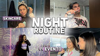La mia NIGHT ROUTINE ⭐️💤 | evento, skincare, cena…