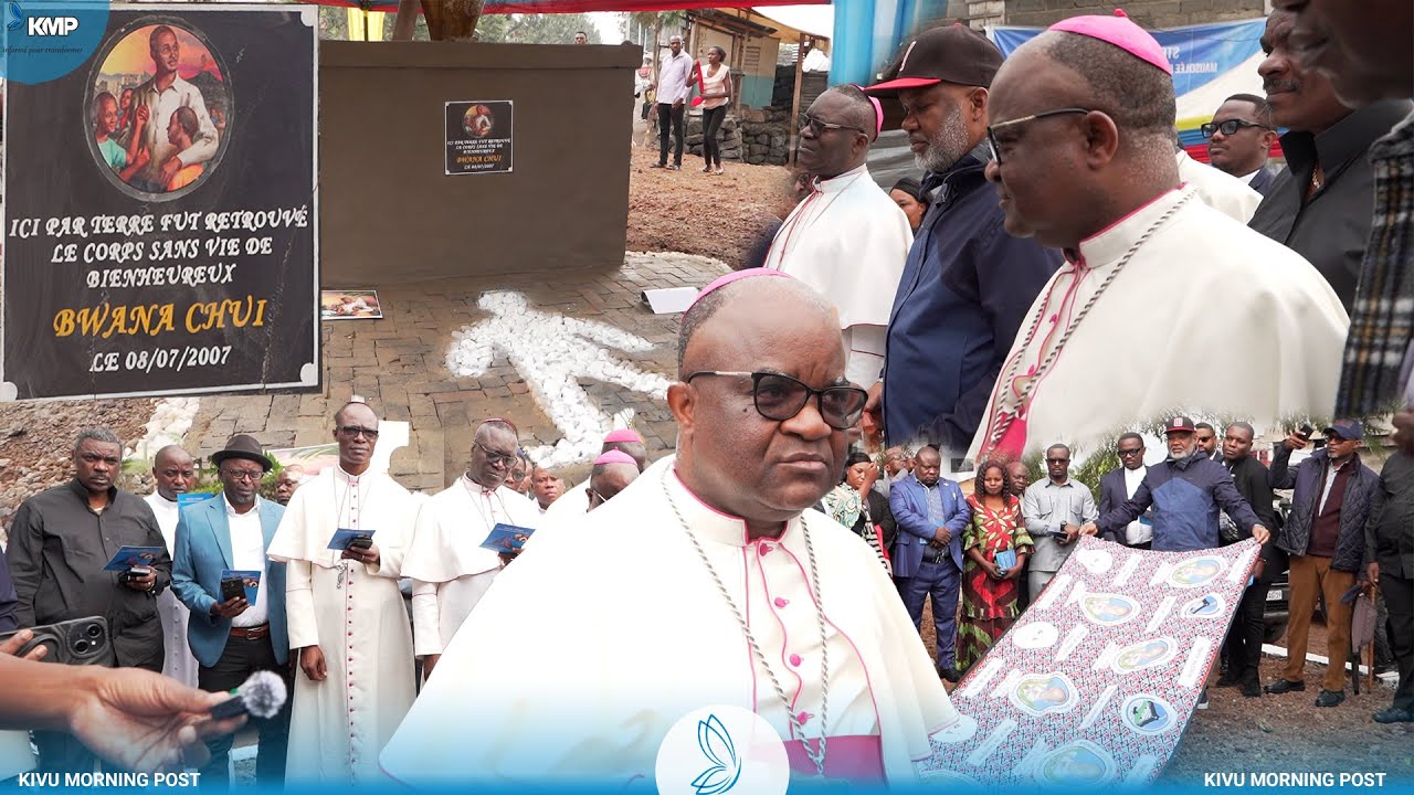 GOMA : L’AFC/M23 FAIT DÉCOUVRIR À LA CENCO LA STÈLE EN HOMMAGE À BWANA CHUI