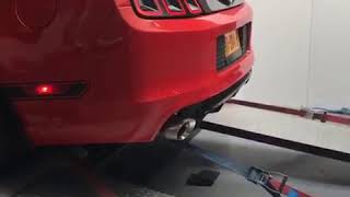 Vehicle chassis dynamometer test system