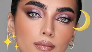 SUMMER MAKEUP (Bronze \& Lilac) | Hindash