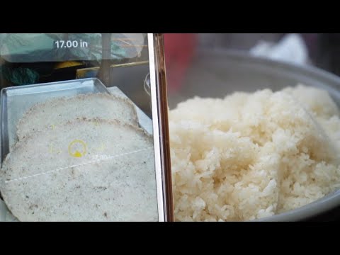 200인분? 매일 갓 지은 밥으로 불티나게 팔리는 대왕가마솥누룽지 / (Nurungji) giant iron plate pressed rice-Korean street food