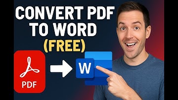 How to Convert PDF to Word | Free & Easy Method (No Software Needed!)