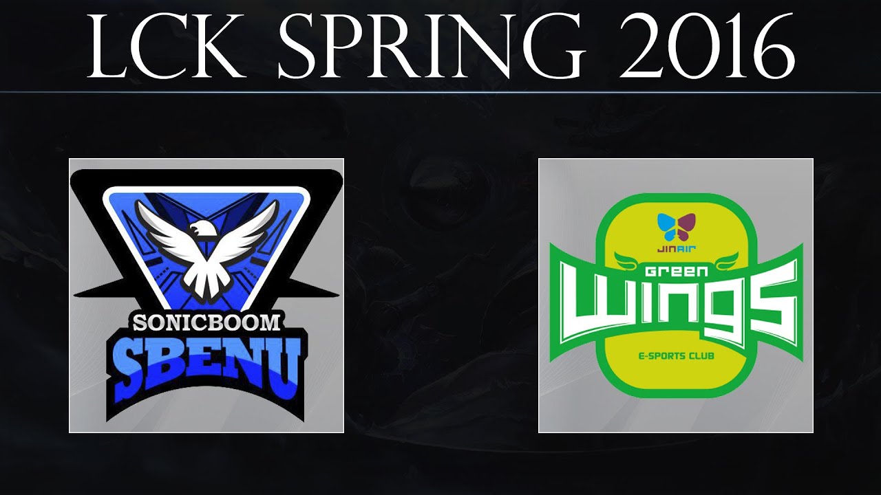 SBENU vs JinAir G2 | SBENU Sonicboom vs JinAir GreenWings G2 (02.03.2016) | LCK Spring 2016